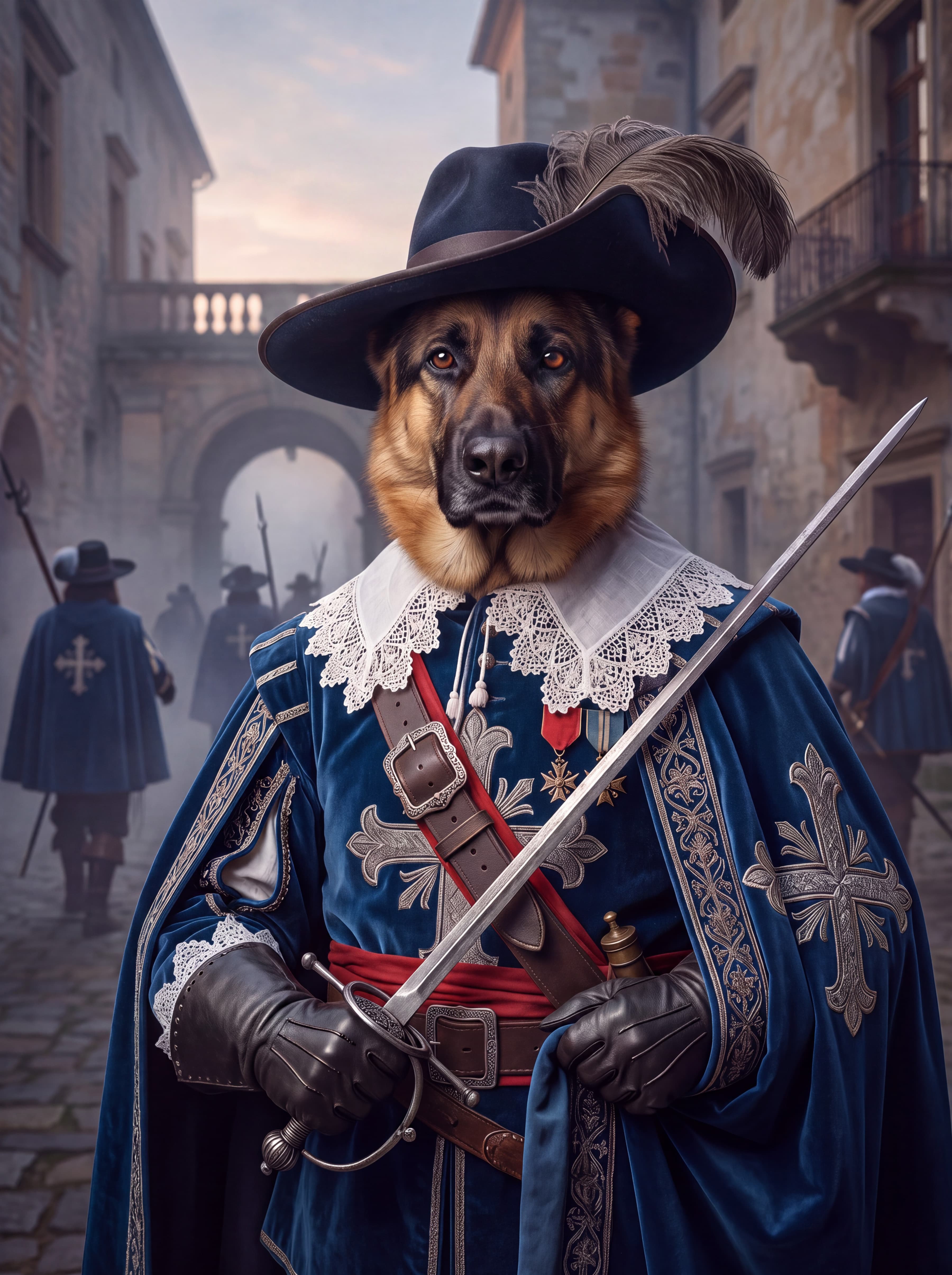 The Musketeer at Dawn
