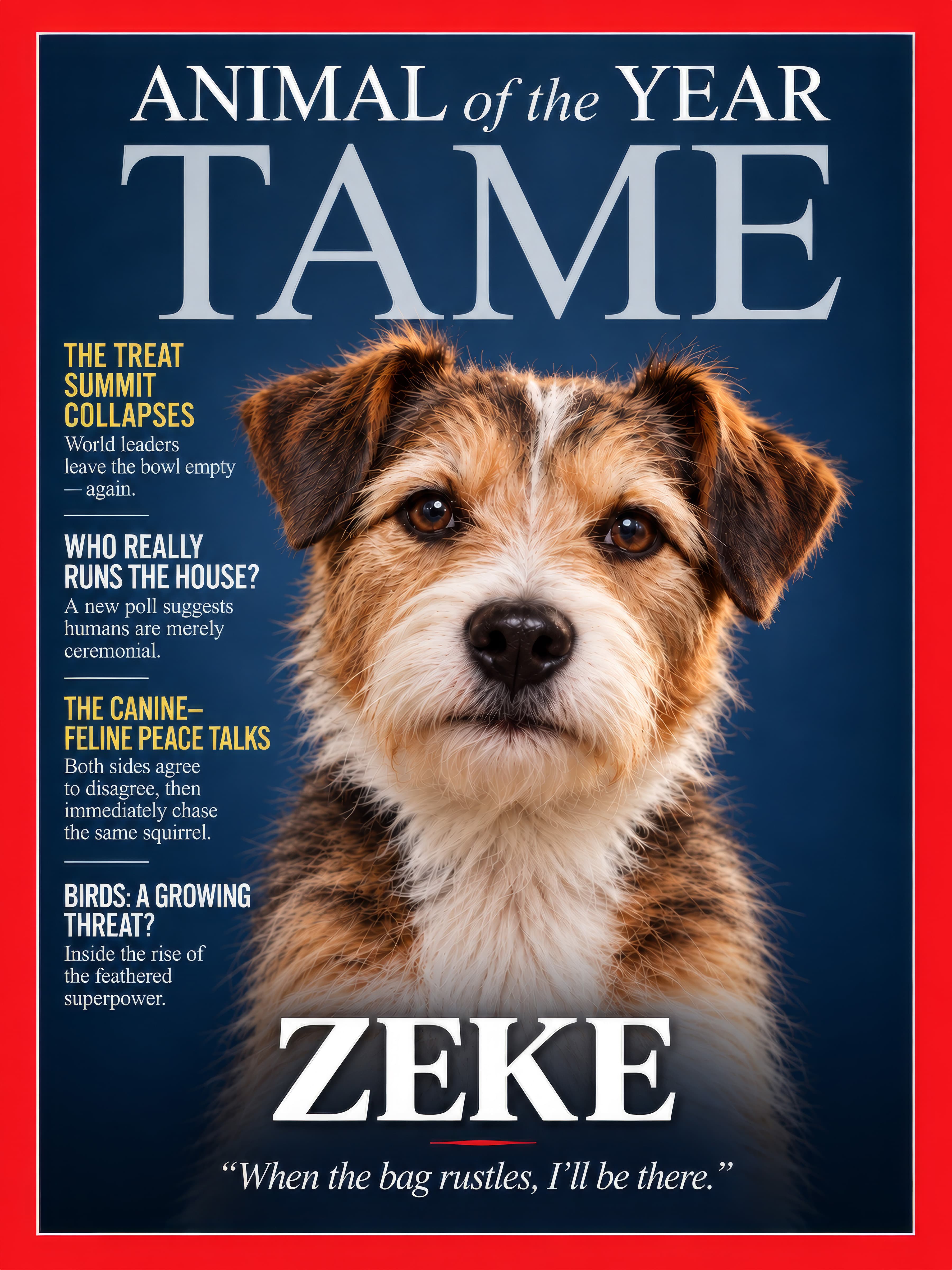 TAME Magazine Cover