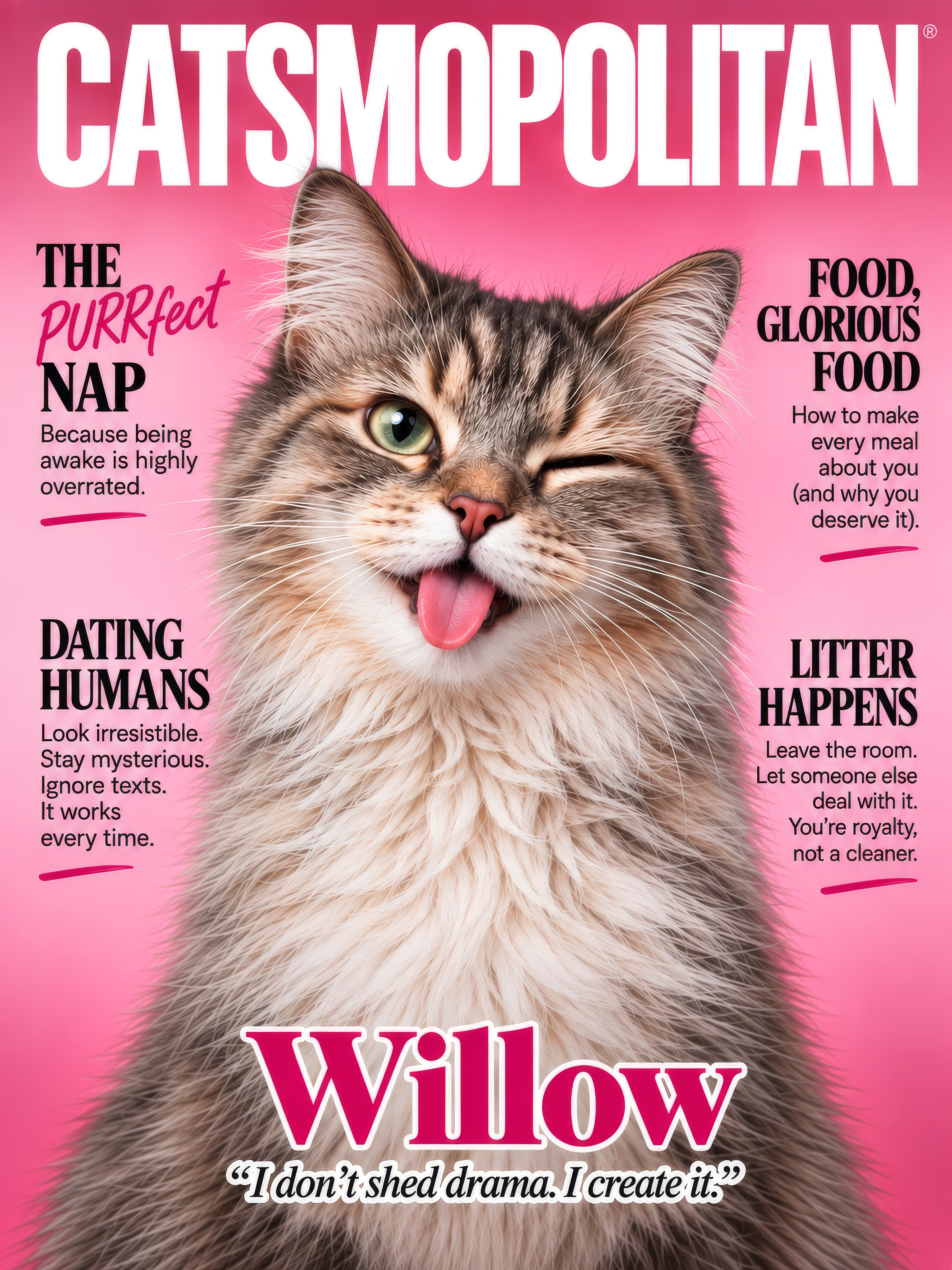CATSMOPOLITAN Magazine Cover