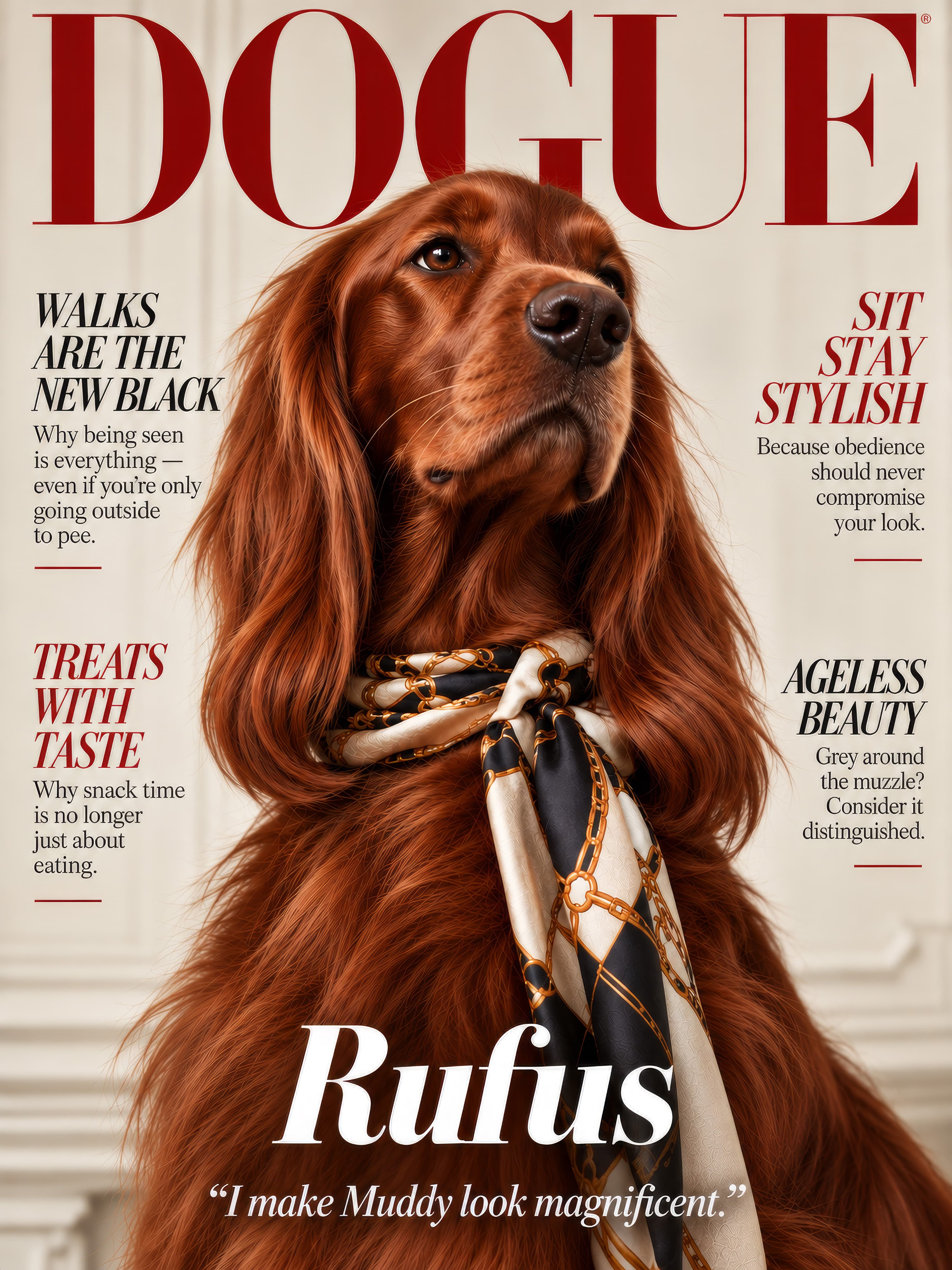 DOGUE Magazine Cover
