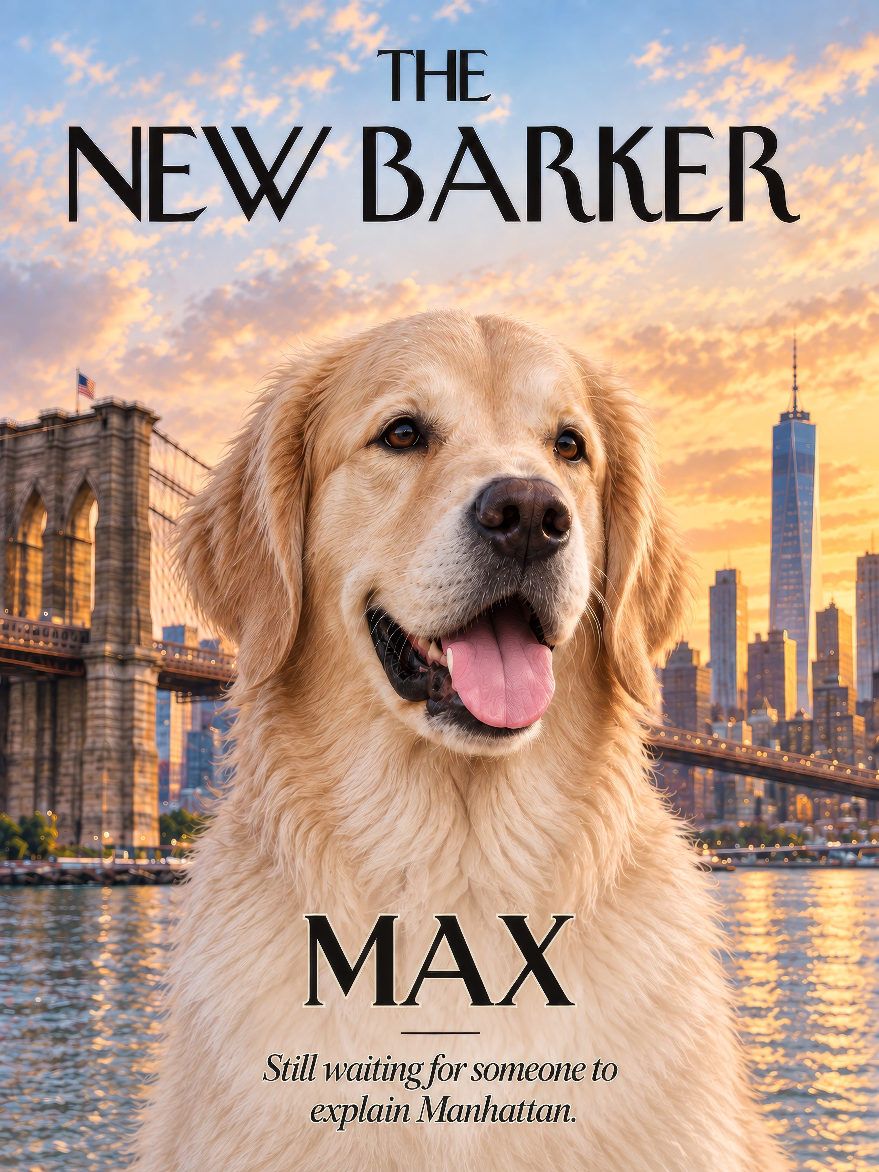 THE NEW BARKER Magazine Cover
