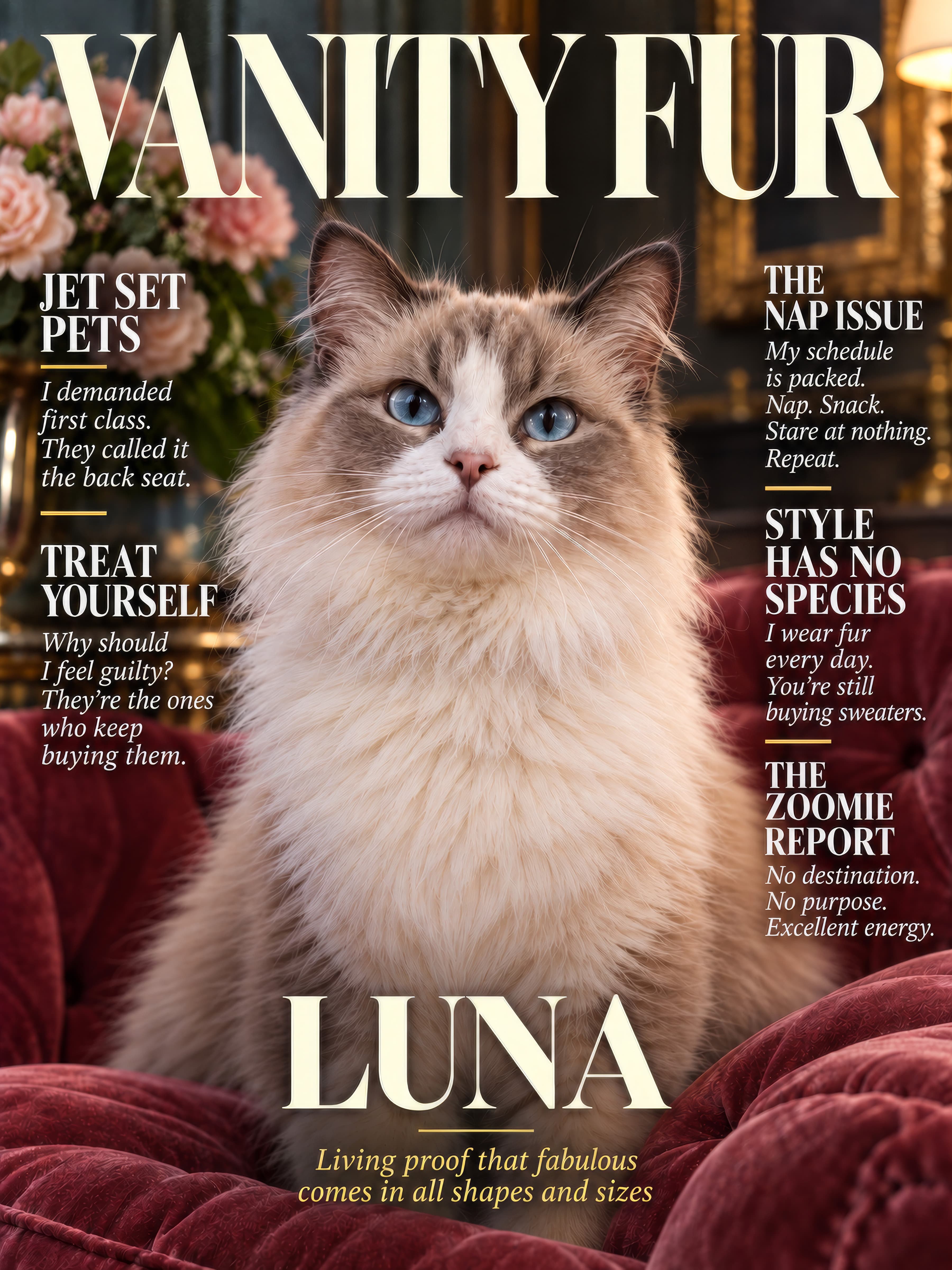 VANITY FUR Magazine Cover